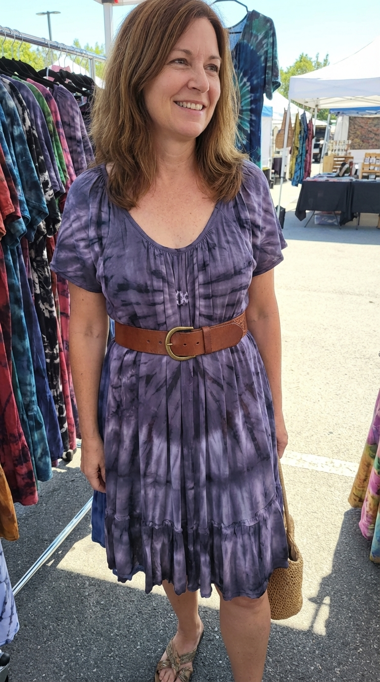 Lightweight Willow Flow Dress - Flowy & Comfortable Style