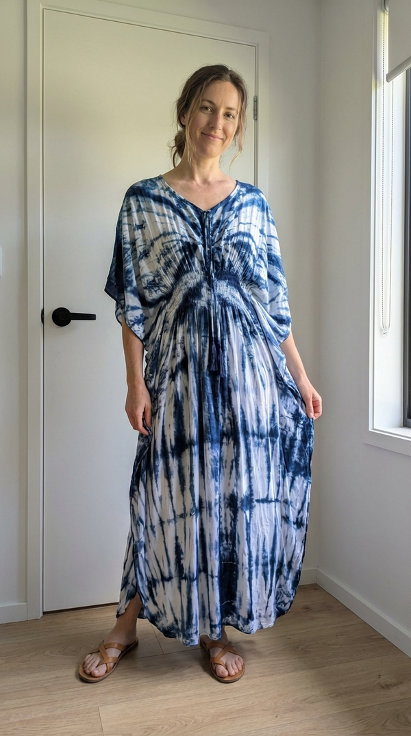 Flowy Boho Butterfly Dress - Flowy Lightweight Design