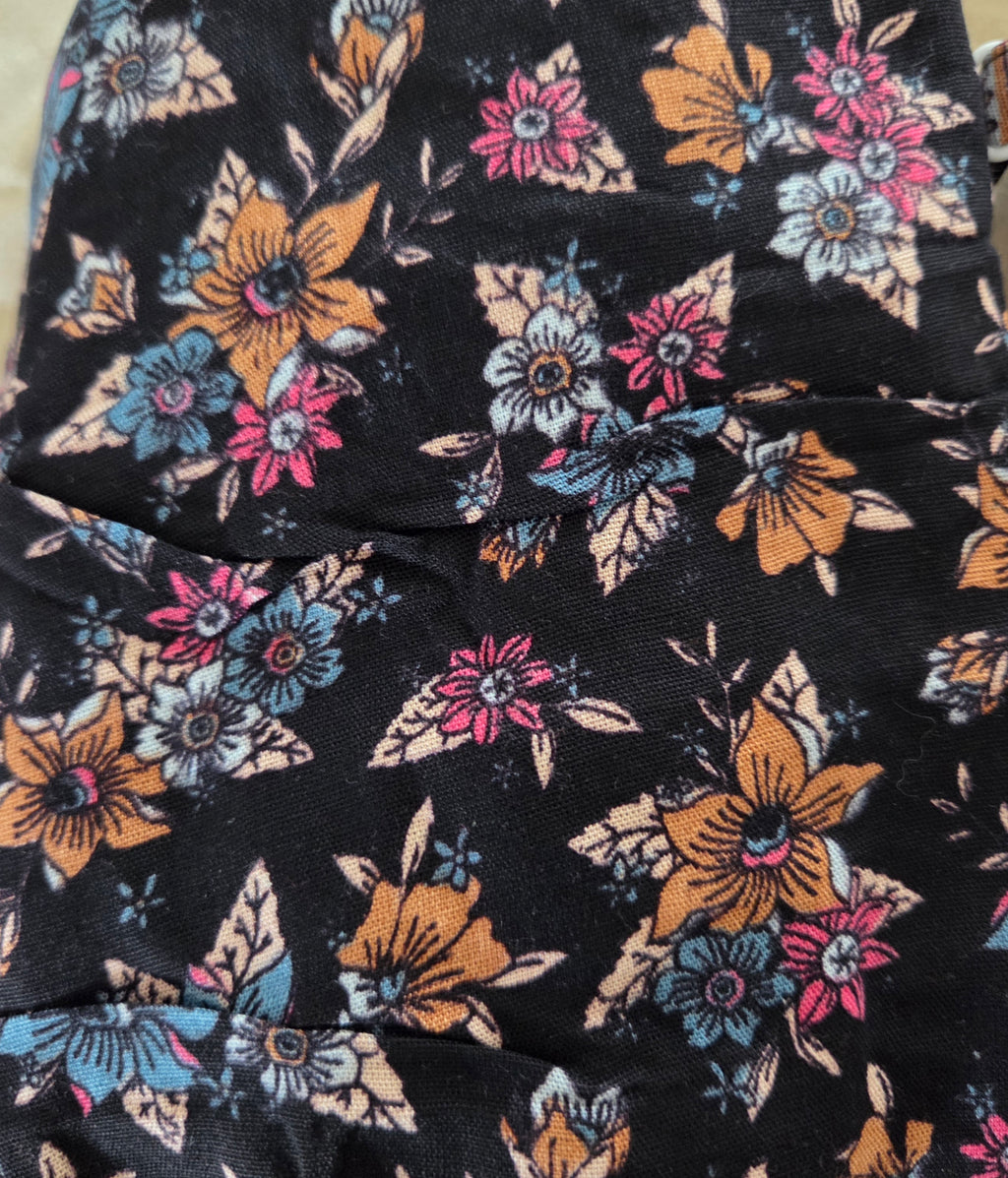Lightweight Short Floral Strap Dress - Flowy & Comfortable Style