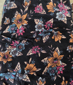 Casual Floral Short Boobtube Dress - Comfortable Casual Style