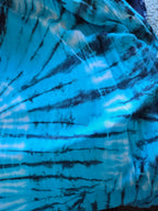 Flowy Tie-Dye Maxi Tie-shoulder Dress - Lightweight Easy Wear