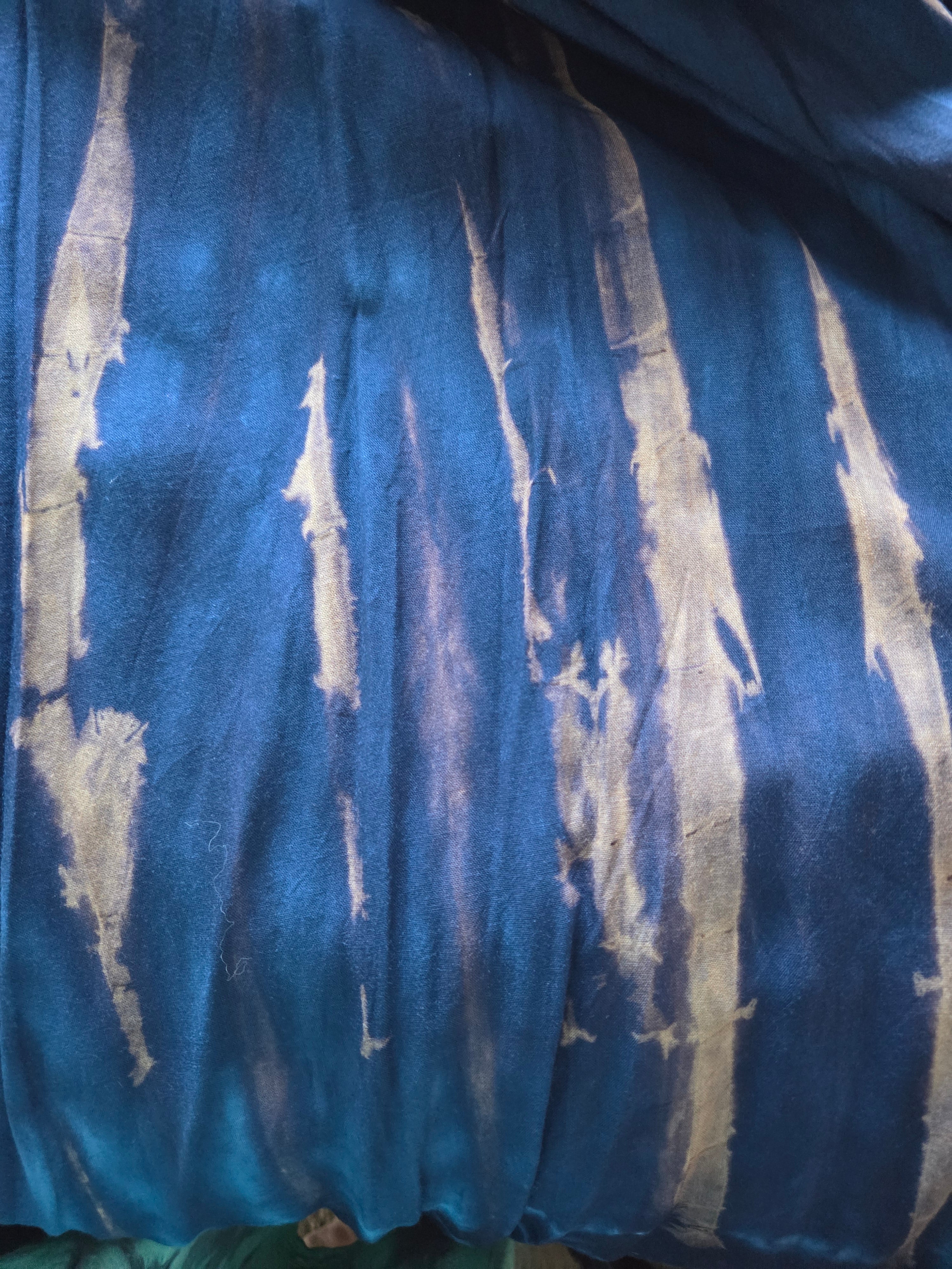 Flowy Tie-Dye Maxi Tie-shoulder Dress - Lightweight Easy Wear