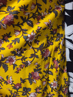 Flowy Lightweight Boho Floral Frill Pants - Effortless and Comfortable Fit