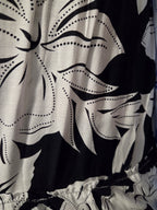 Floral Vee Dress - Flowy, Lightweight Design