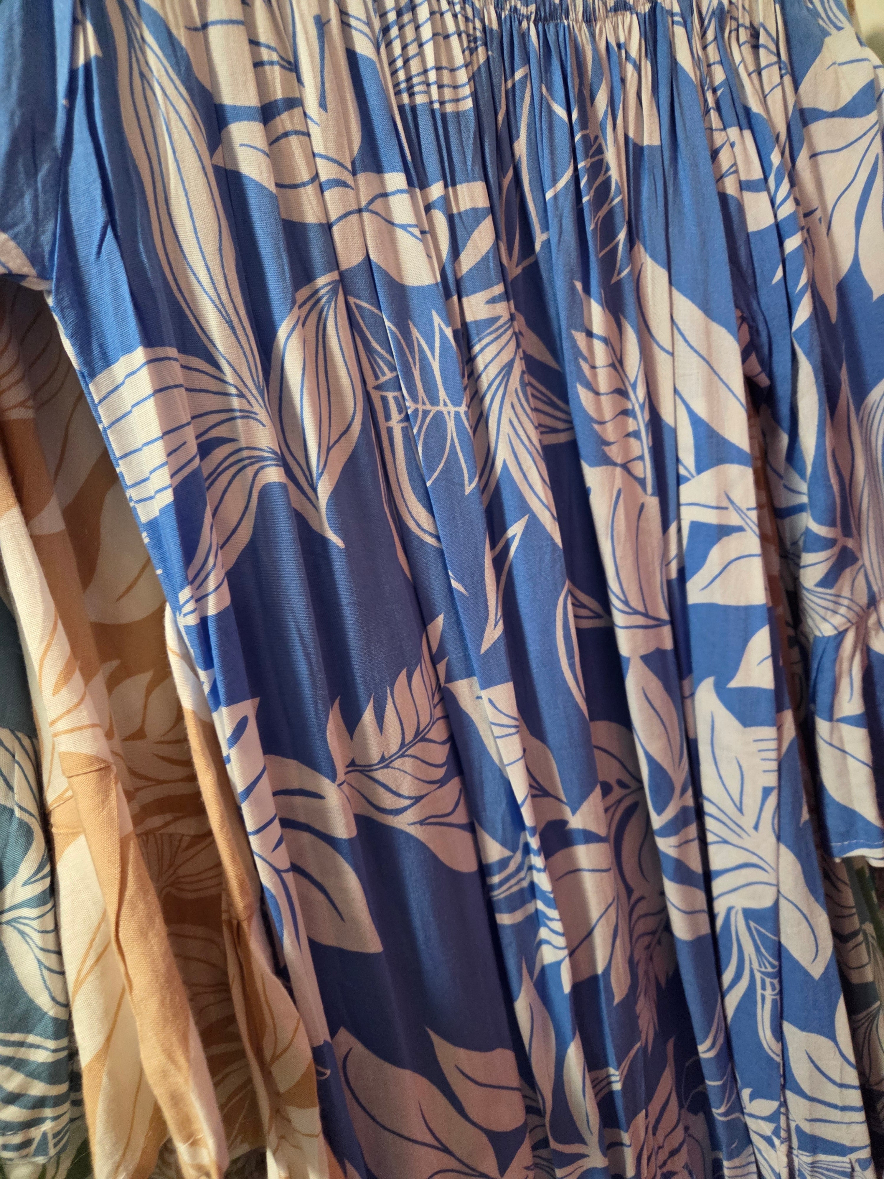 Flowy Off the Shoulder Dress - Flowy Lightweight Dress