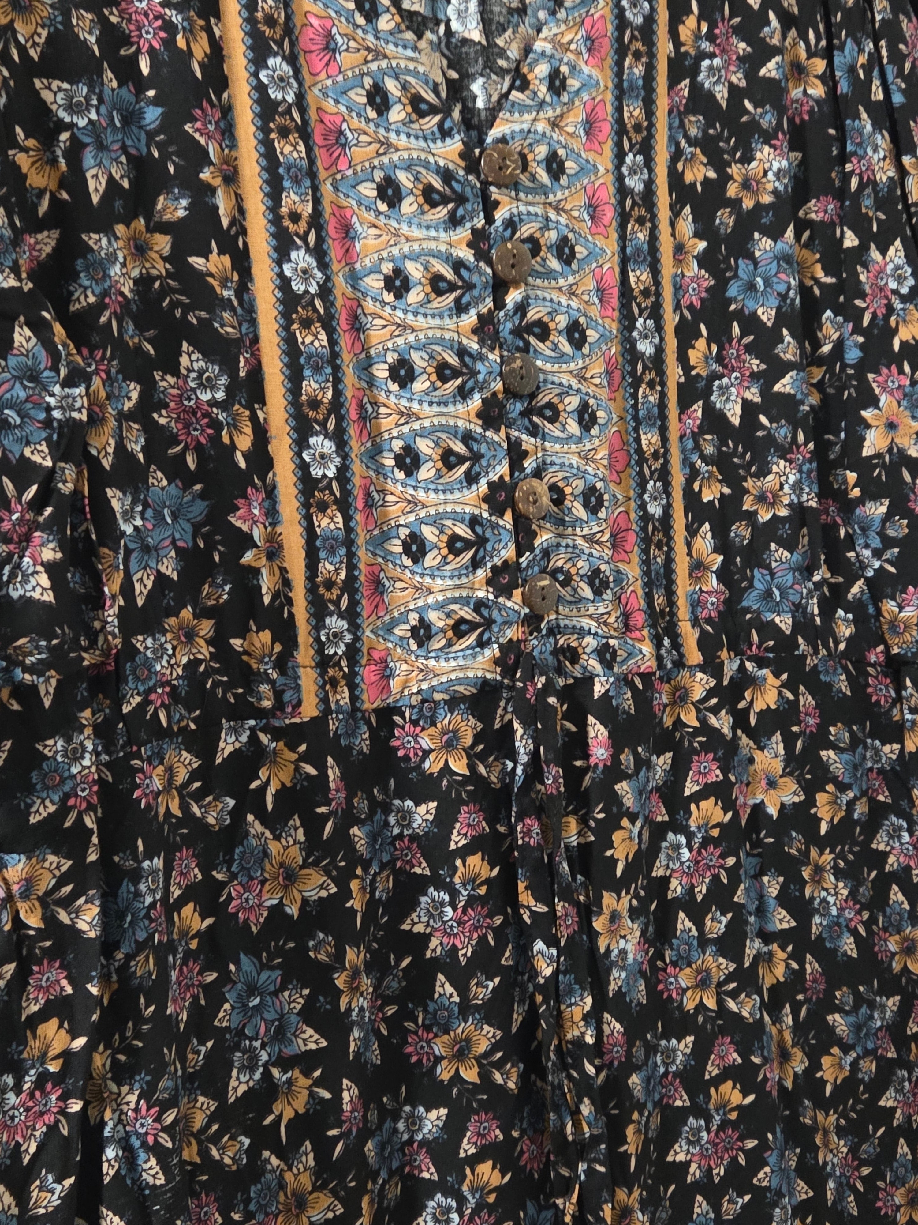 Floral Daisy Dress - Flowy Lightweight Design