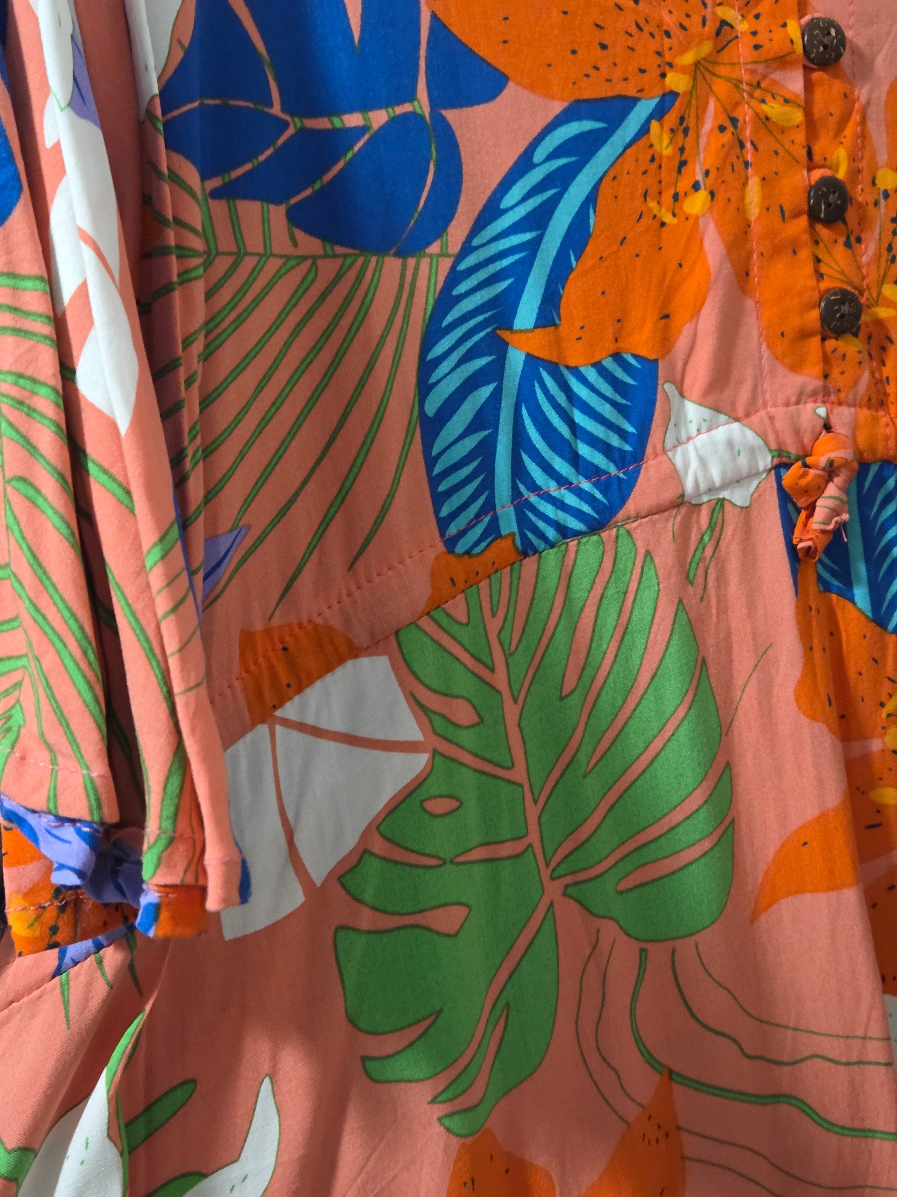 Floral Daisy Dress - Flowy Lightweight Design