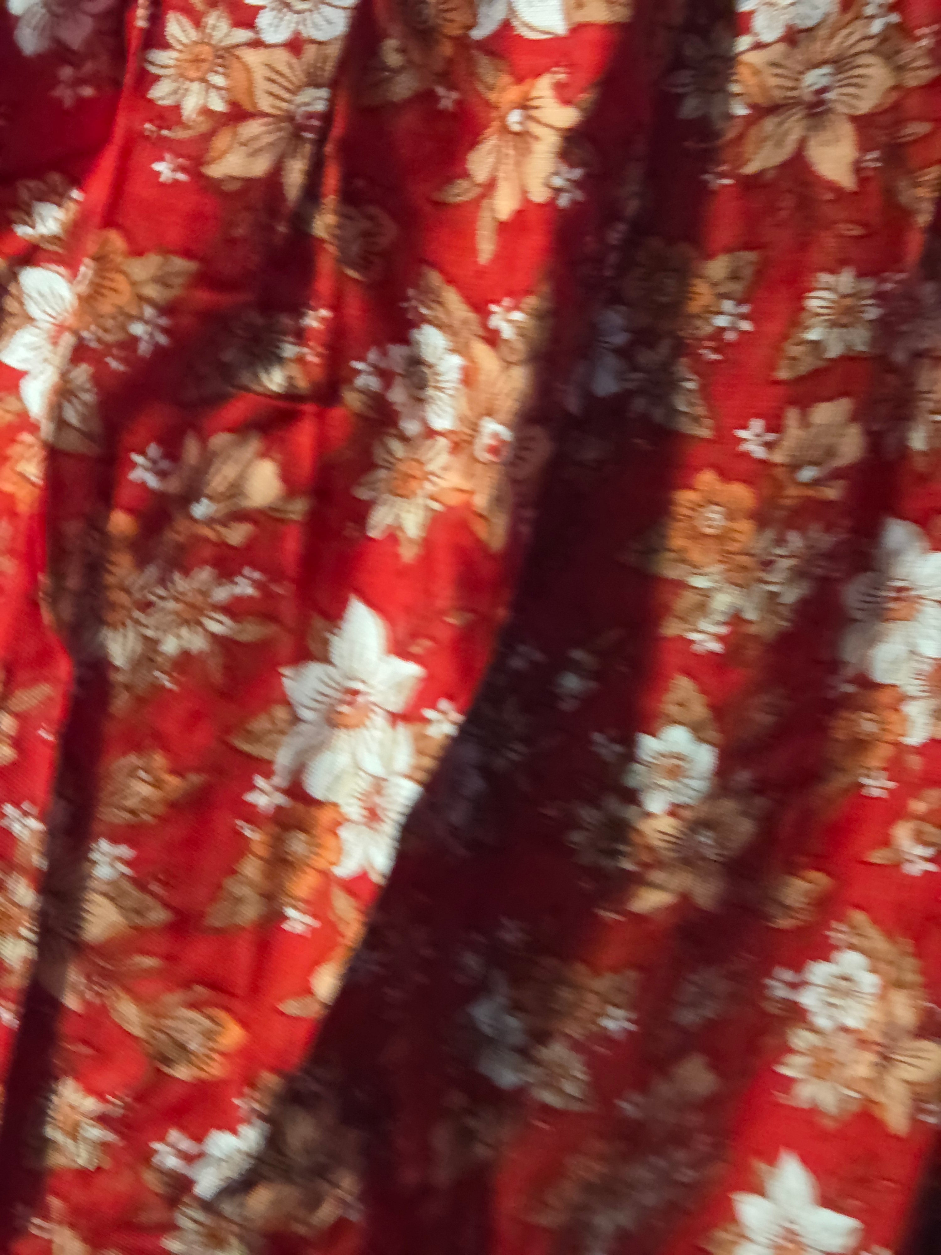 Floral Vee Dress - Flowy, Lightweight Design