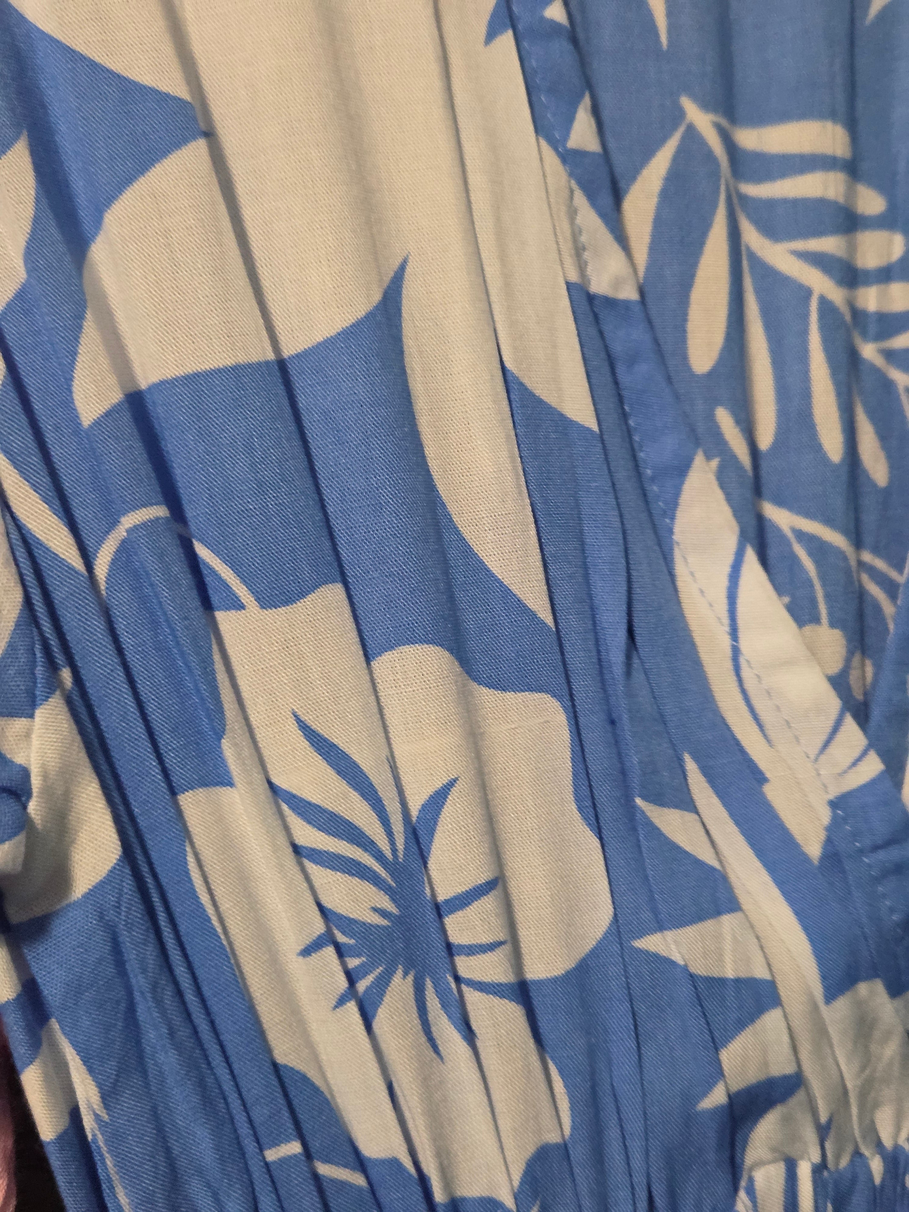 Boho Style Floral Maxi Dress - Flowy Lightweight Design