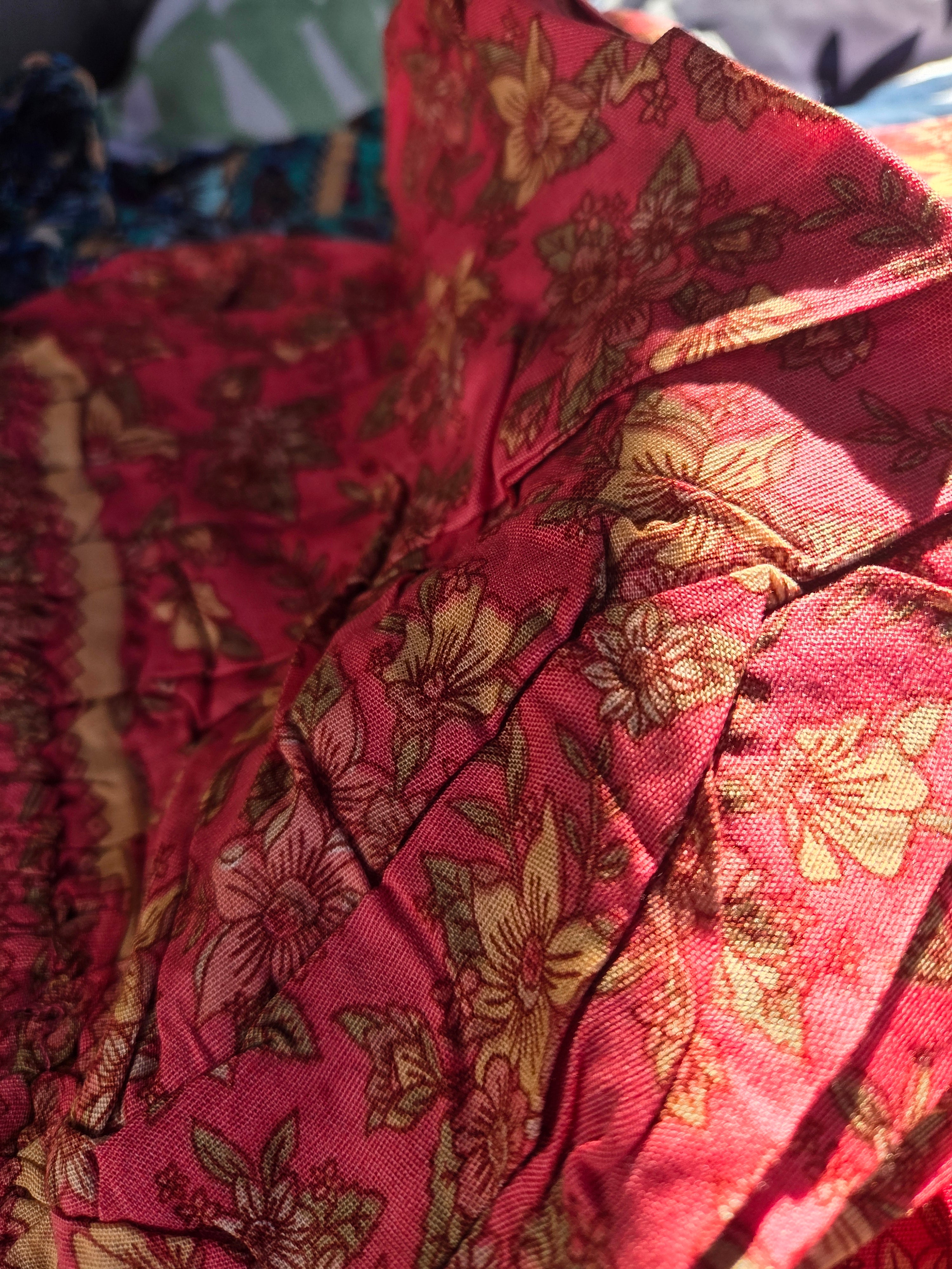 Flowy Maxi Boho Skirt – Lightweight Summer Essential