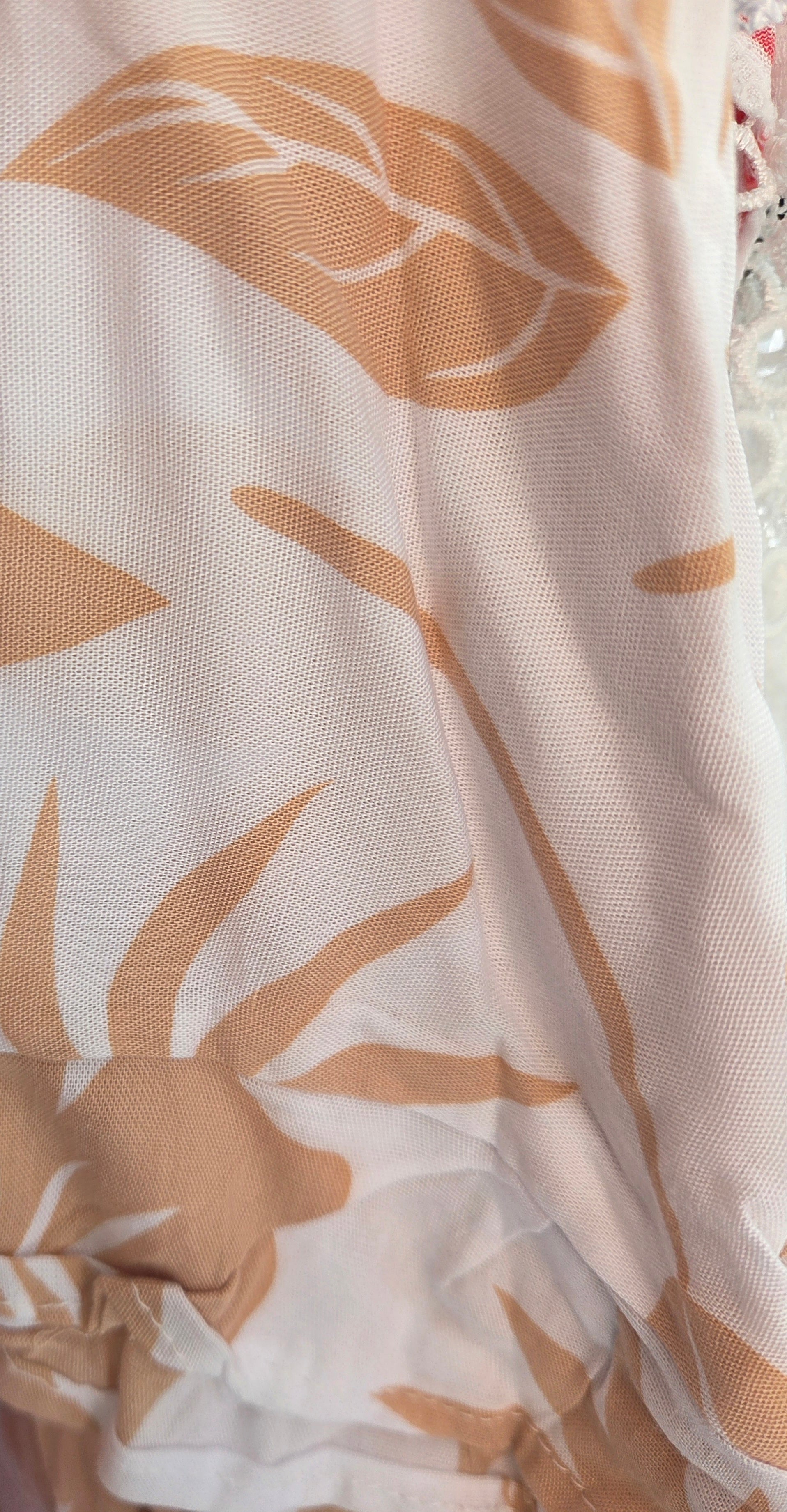 Floral Vee Dress - Flowy, Lightweight Design