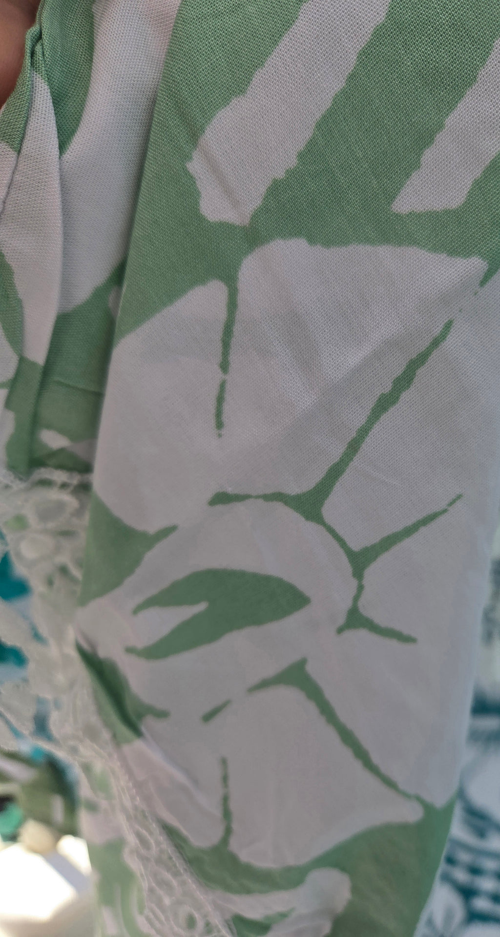 Floral Vee Dress - Flowy, Lightweight Design