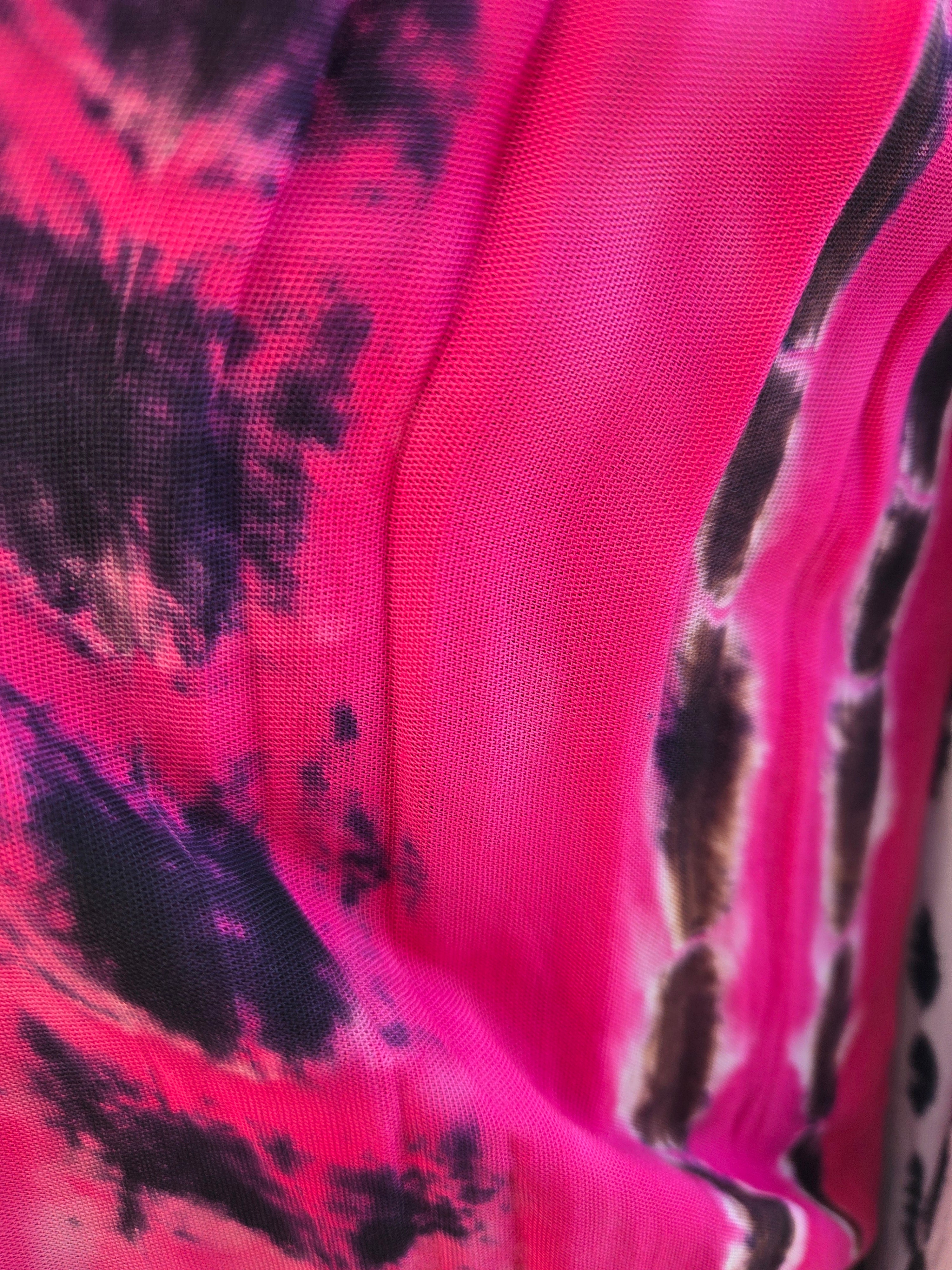 Flowy Tie-dye Maxi Dress - Lightweight & Easy To Wear