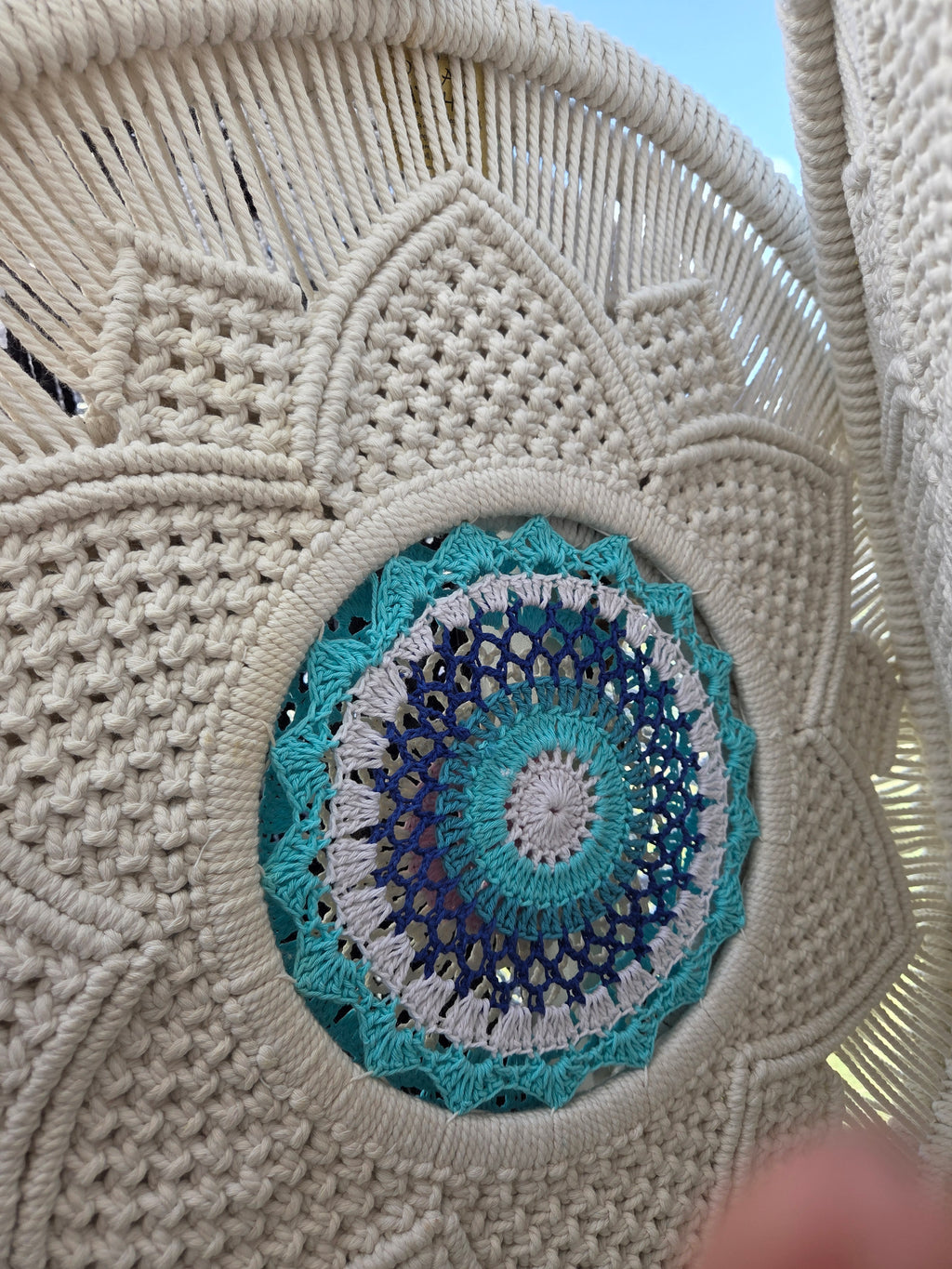 Handmade 54cm Mandella Feather Dreamcatcher - Boho Wall Decor for Bedrooms & Living Room