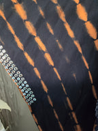 Relaxed Fit Bling Trimmed Long Kaftan - Comfortable Everyday Style