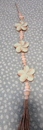 Handcrafted Hanging Flower Wall Art - Boho Hanging Decor