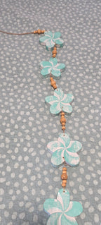 Handcrafted Hanging Flower Wall Art - Boho Hanging Decor