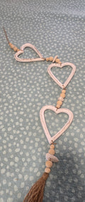 Handcrafted Open-Heart Wall Hanging - Lightweight Boho Hanging Decor