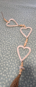 Handcrafted Open-Heart Wall Hanging - Lightweight Boho Hanging Decor