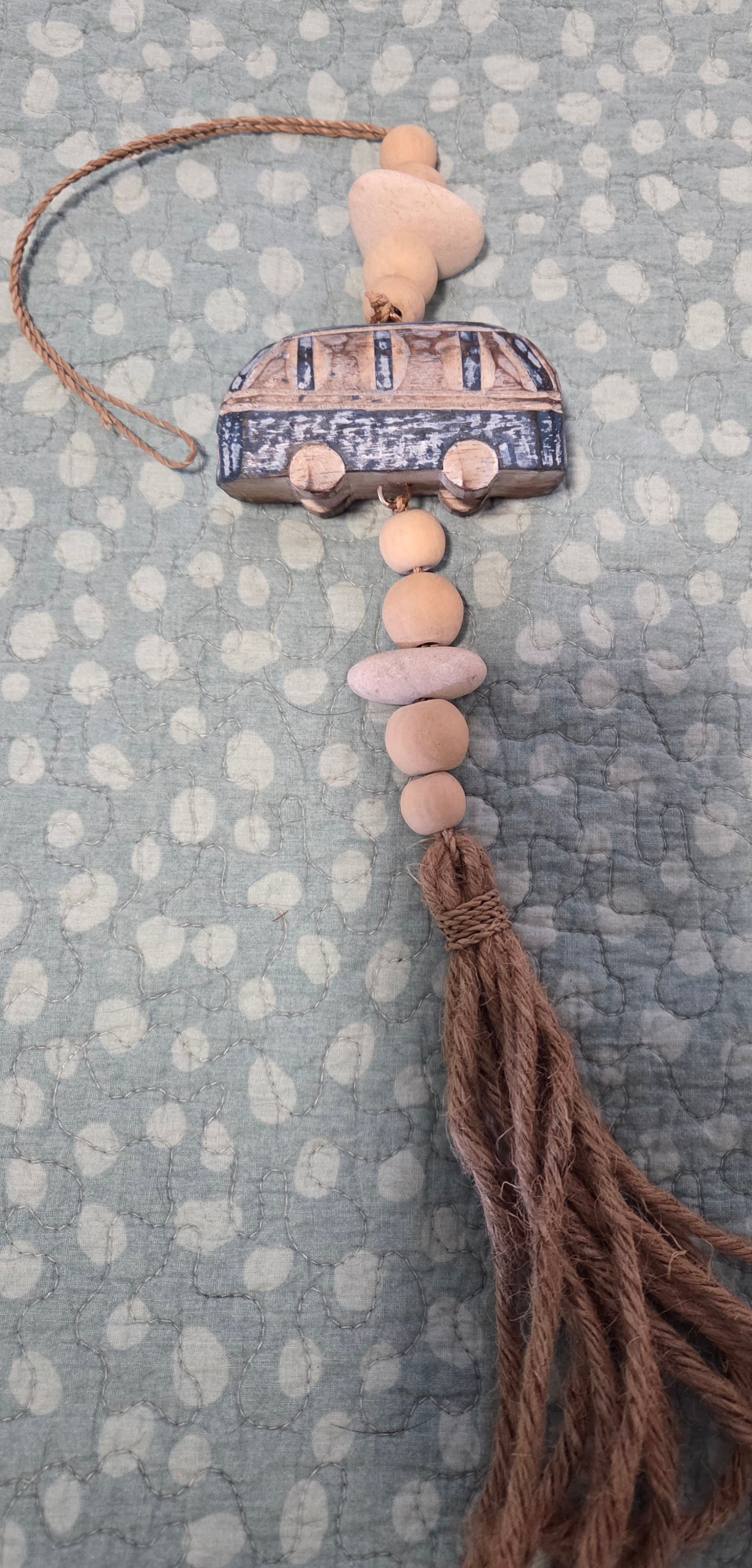 Handcrafted Boho Combi Wall Hanging - Coastal Handmade Statement Decor