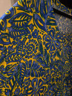 Floral Vee Dress - Flowy, Lightweight Design