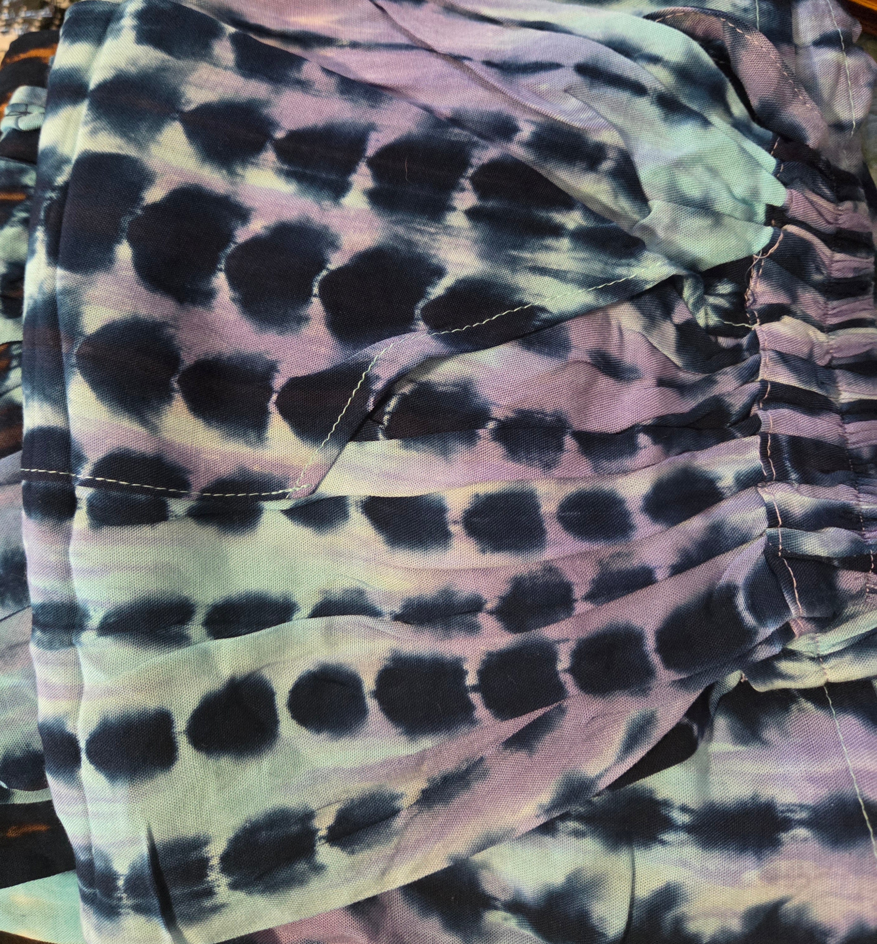 Tiered Tie-Dye Boho Pants – Relaxed Fit Everyday Style
