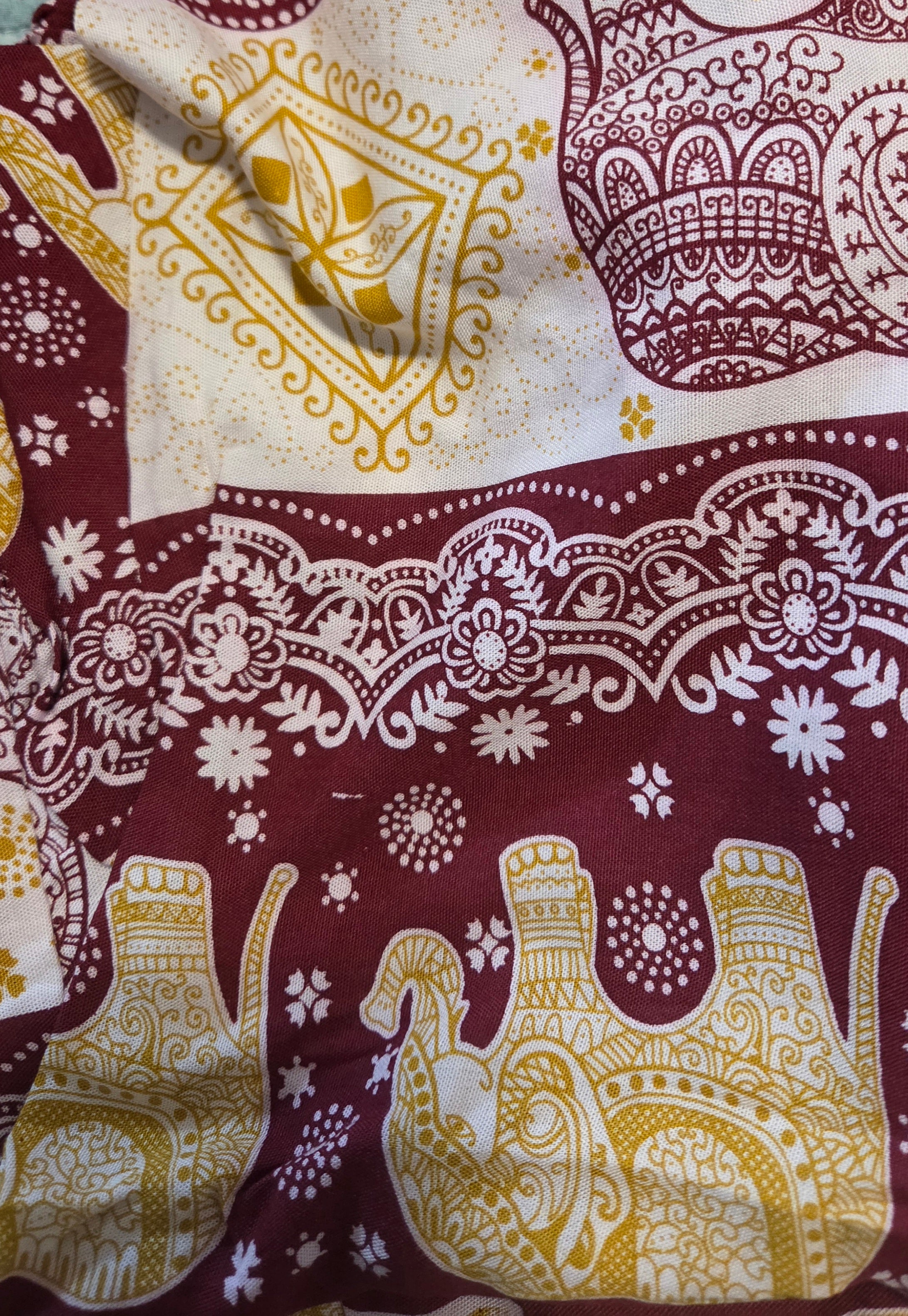 Flowy Tie-dye/Elephant Pants – Lightweight, Breathable Natural Essential