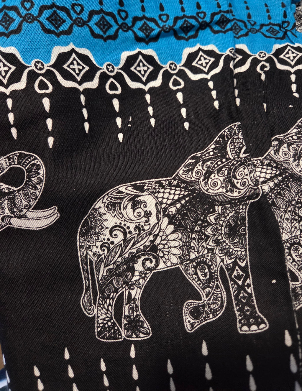 Flowy Tie-dye/Elephant Pants – Lightweight, Breathable Natural Essential