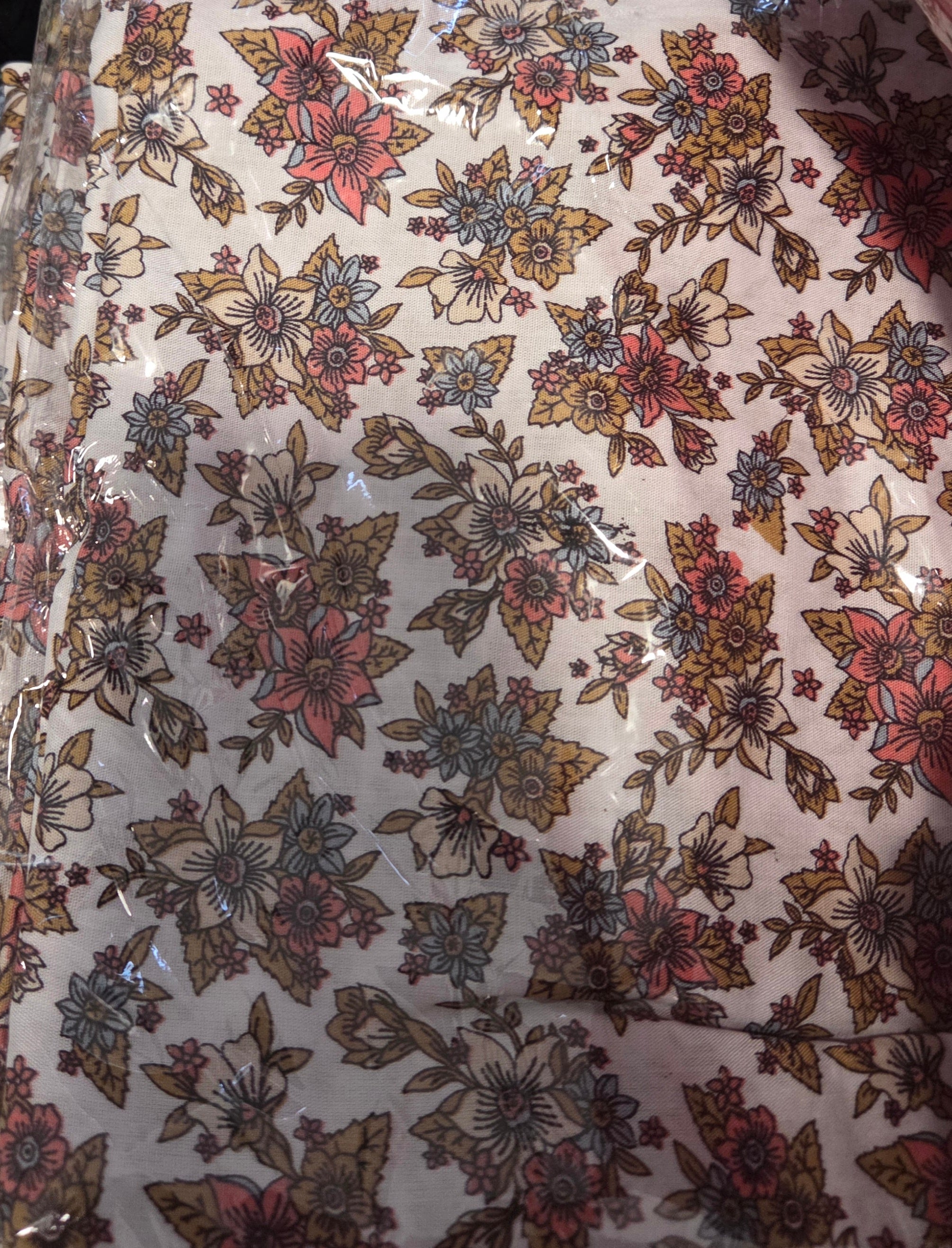 Effortless Boho Floral/Elephant Geni Jumpsuit - Flowy Everyday Style