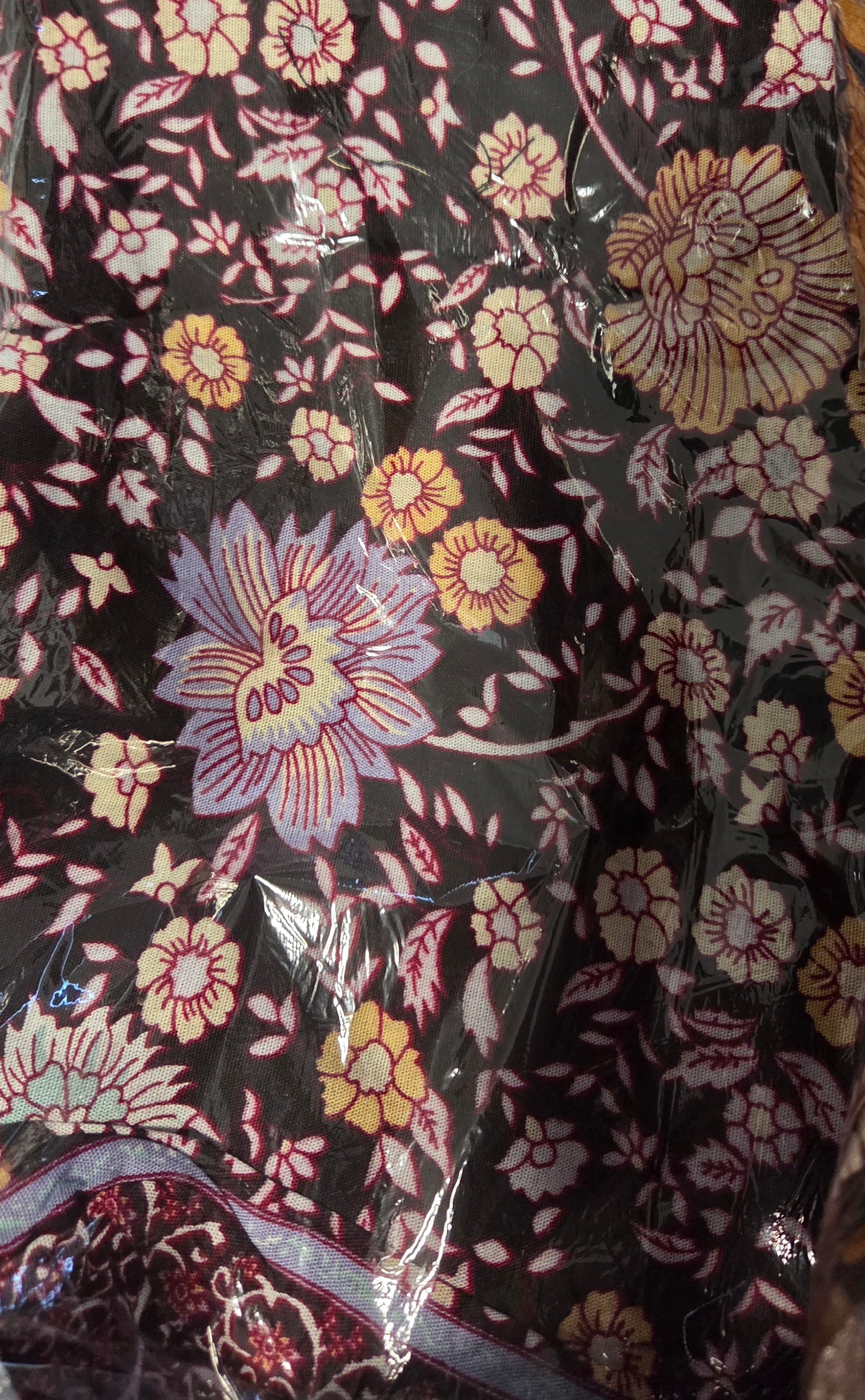 Effortless Boho Floral/Elephant Geni Jumpsuit - Flowy Everyday Style