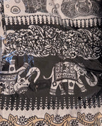 Effortless Boho Floral/Elephant Geni Jumpsuit - Flowy Everyday Style