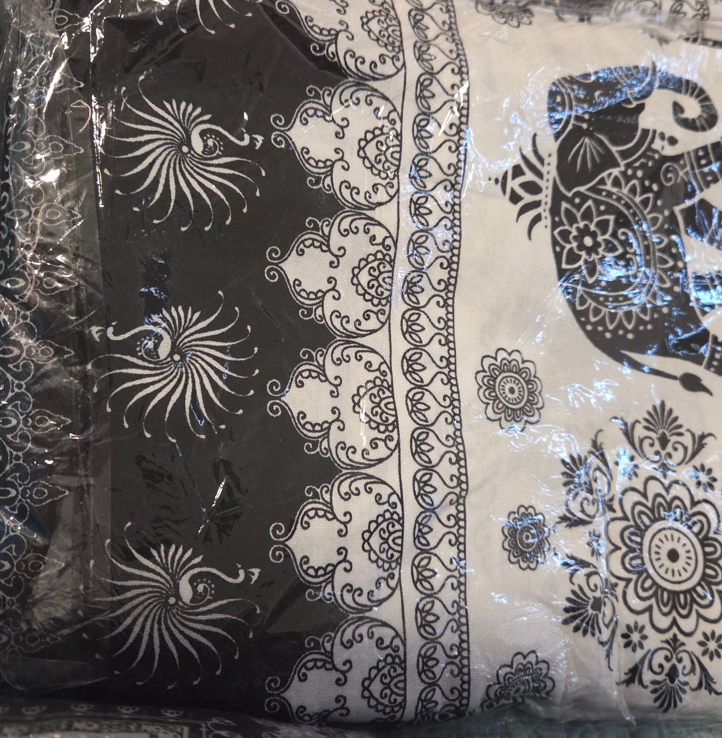 Effortless Boho Floral/Elephant Geni Jumpsuit - Flowy Everyday Style