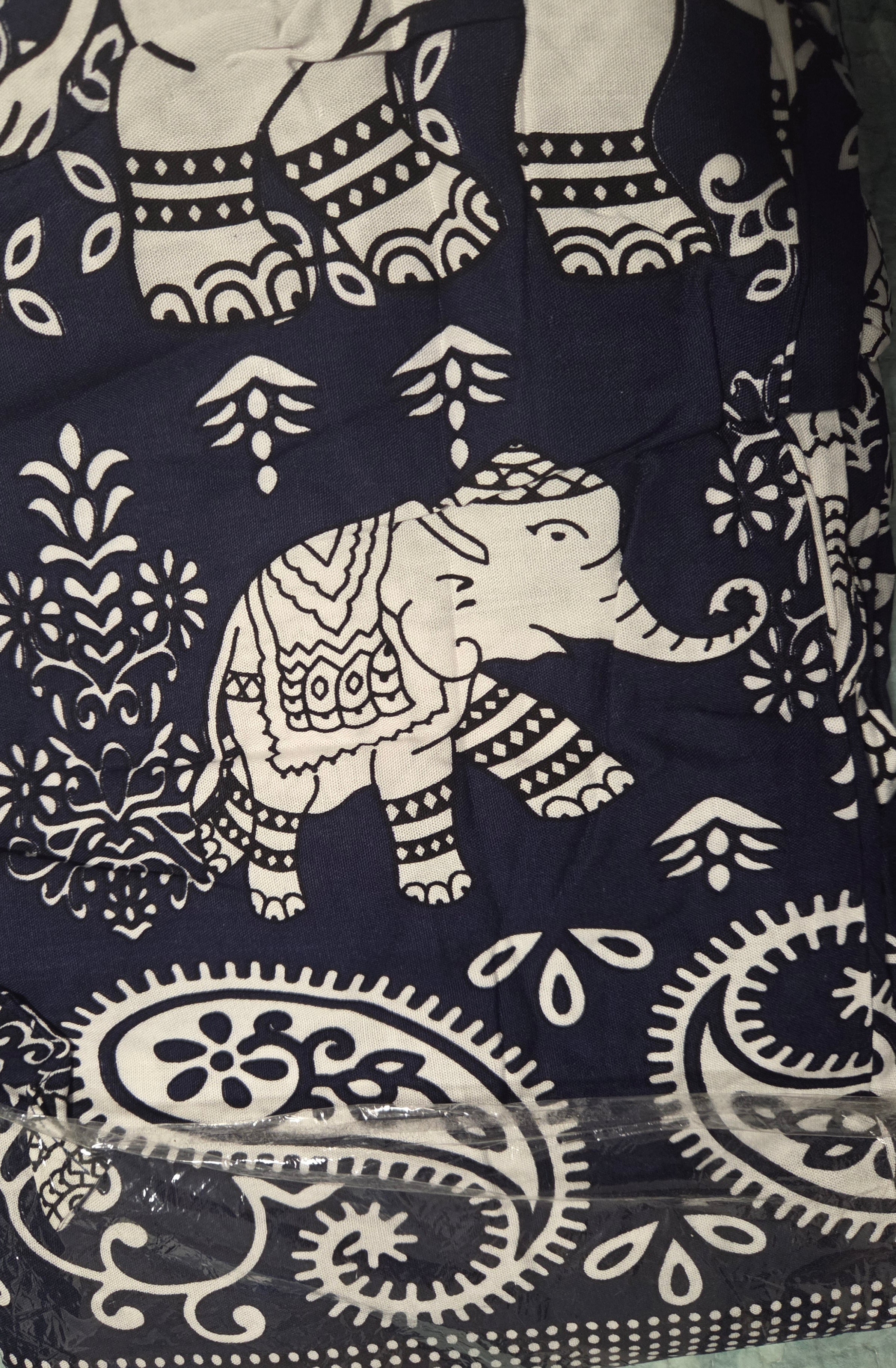 Effortless Boho Floral/Elephant Geni Jumpsuit - Flowy Everyday Style