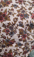 Flowy Lightweight Boho Floral Frill Pants - Effortless and Comfortable Fit