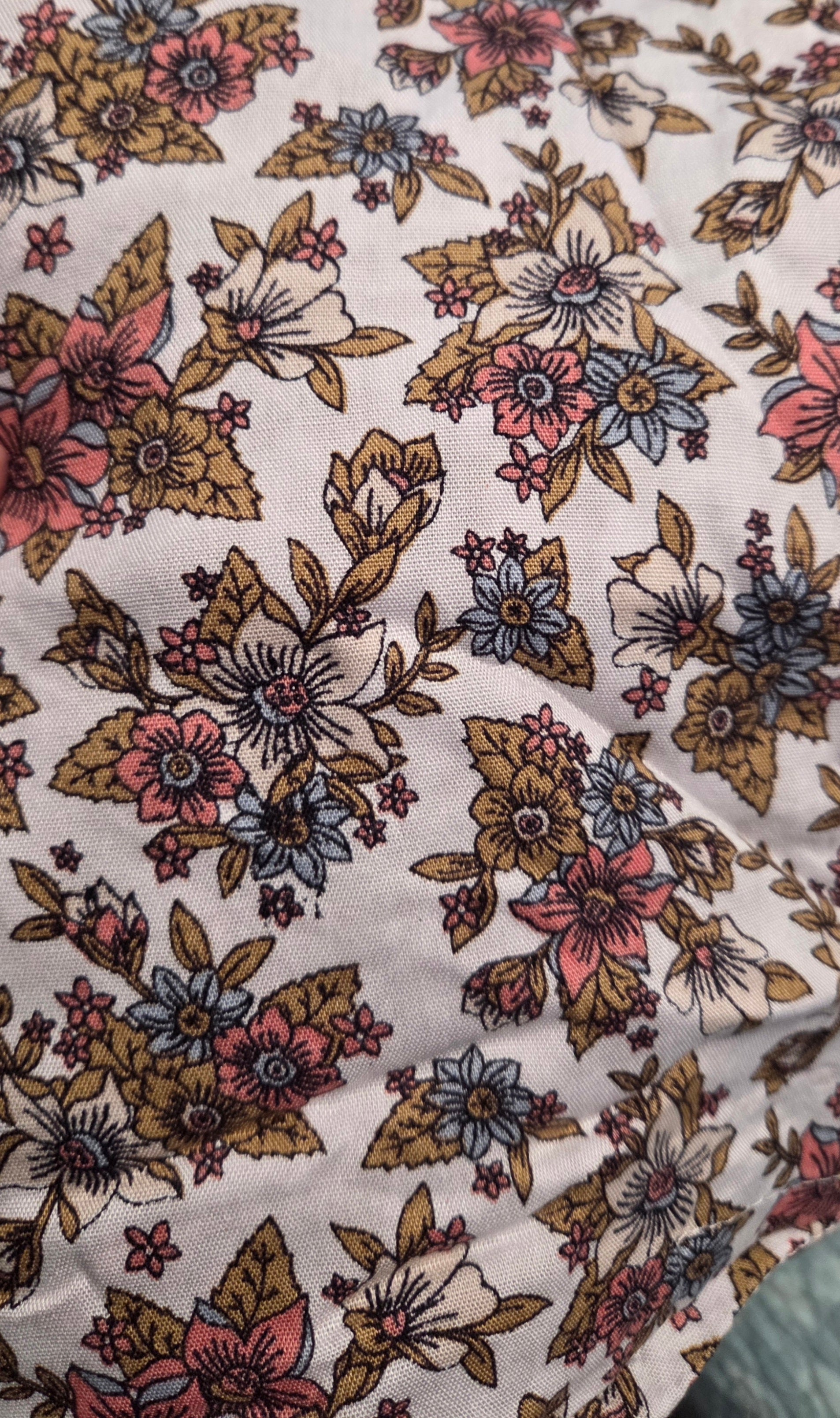 Flowy Lightweight Boho Floral Frill Pants - Effortless and Comfortable Fit