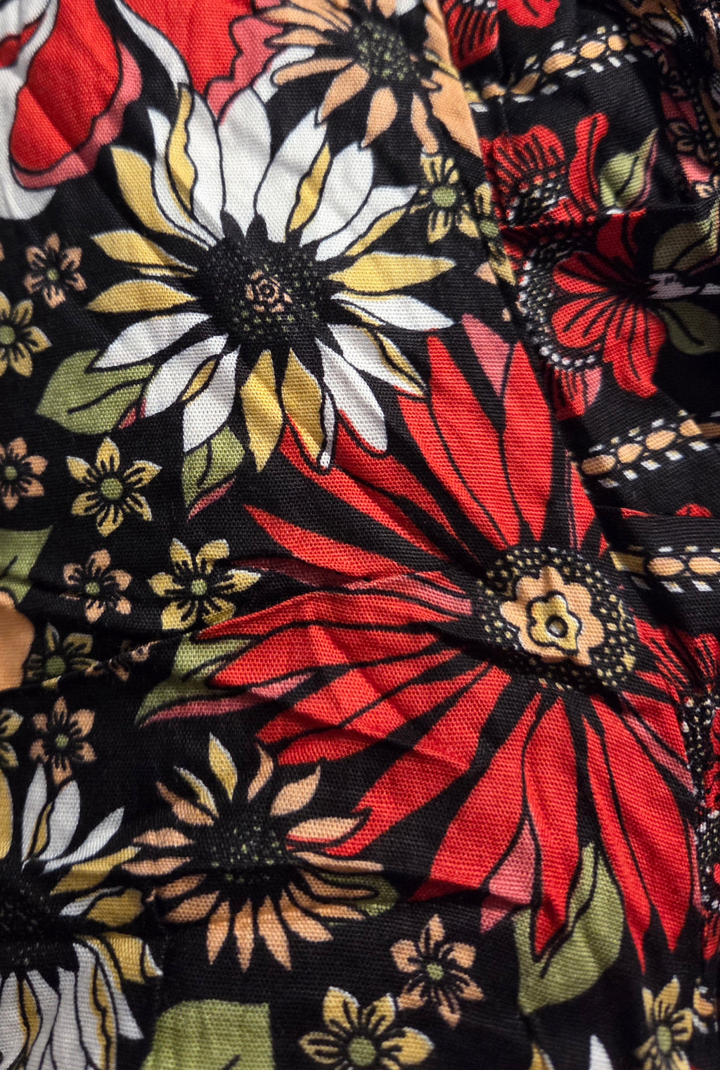 Flowy Lightweight Boho Floral Frill Pants - Effortless and Comfortable Fit