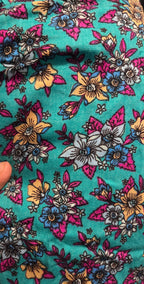 Flowy Lightweight Boho Floral Frill Pants - Effortless and Comfortable Fit