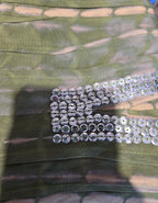 Relaxed Fit Bling Trimmed Short Kaftan - Comfortable Everyday Style