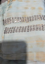 Relaxed Fit Bling Trimmed Long Kaftan - Comfortable Everyday Style