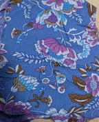 Floral Vee Dress - Flowy, Lightweight Design