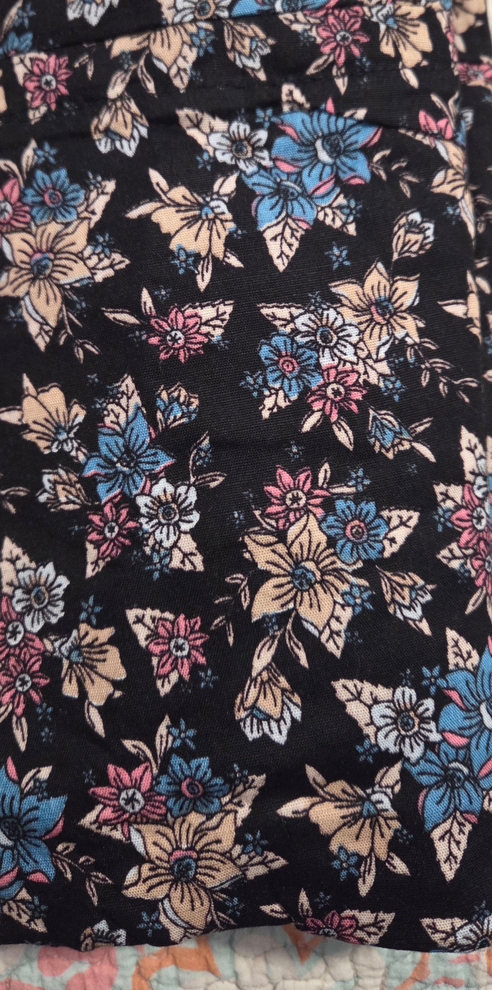 Flowy Lightweight Boho Floral Frill Pants - Effortless and Comfortable Fit
