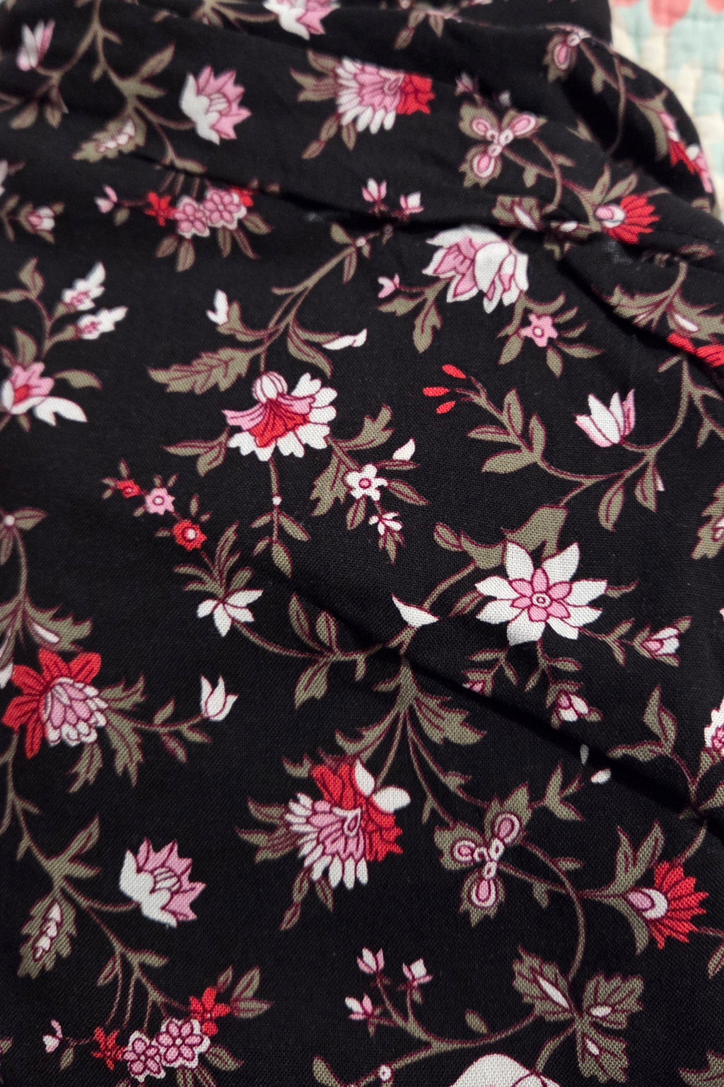 Flowy Lightweight Boho Floral Frill Pants - Effortless and Comfortable Fit