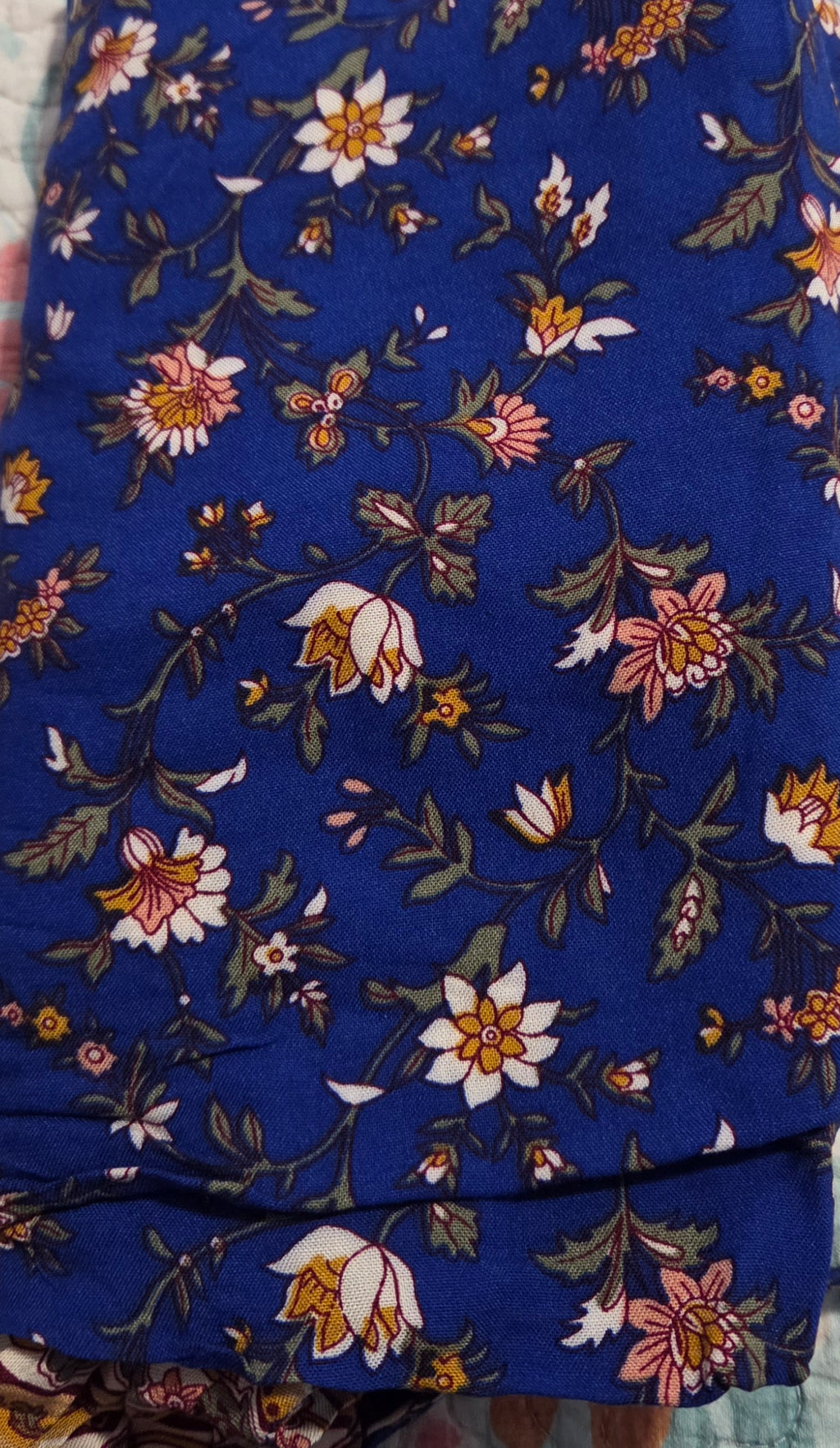Flowy Lightweight Boho Floral Frill Pants - Effortless and Comfortable Fit