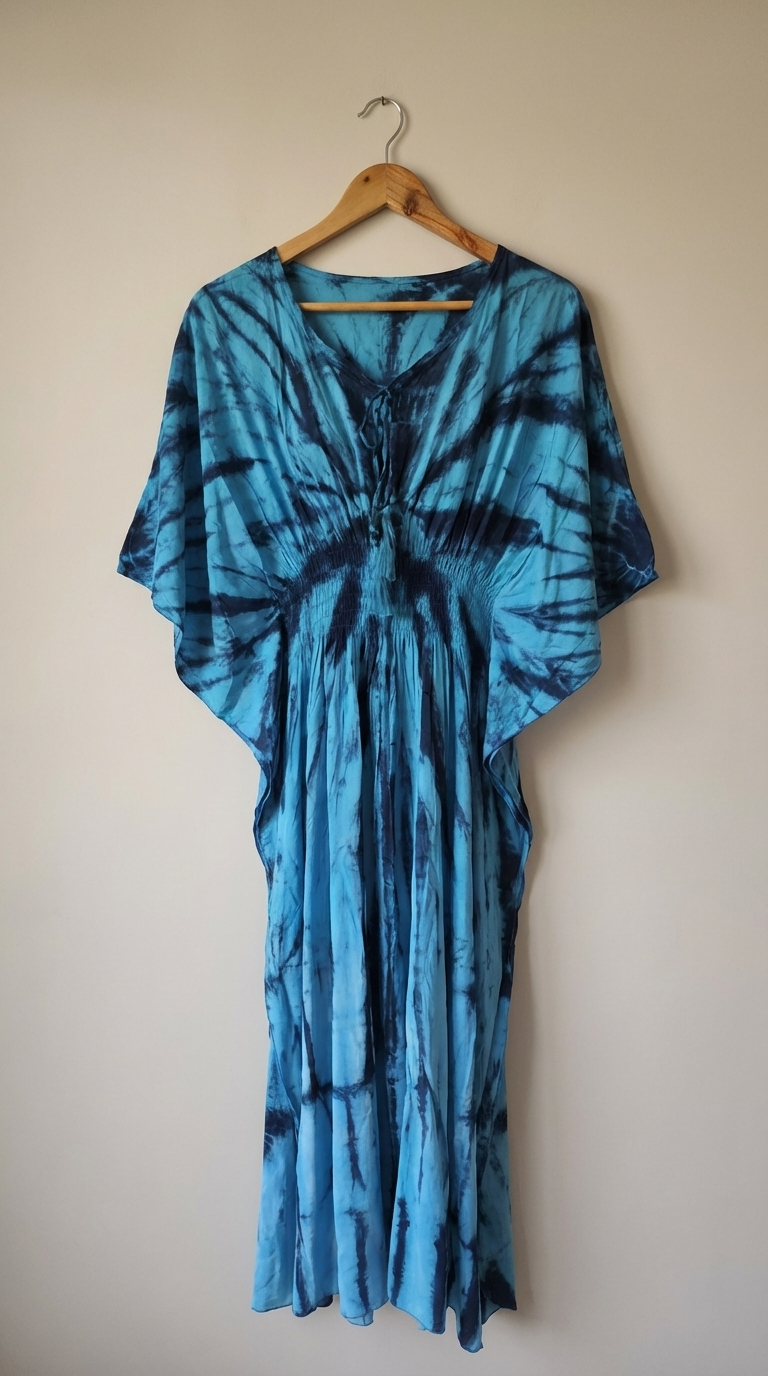 Flowy Boho Butterfly Dress - Flowy Lightweight Design