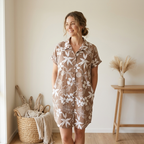 Lightweight Flowy Shirt Dress - Soft, Breathable Everyday Style
