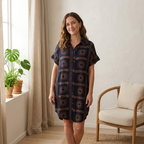 Lightweight Flowy Shirt Dress - Soft, Breathable Everyday Style