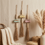 Handcrafted Boho Combi Wall Hanging - Coastal Handmade Statement Decor