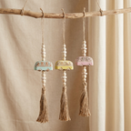 Handcrafted Boho Combi Wall Hanging - Coastal Handmade Statement Decor