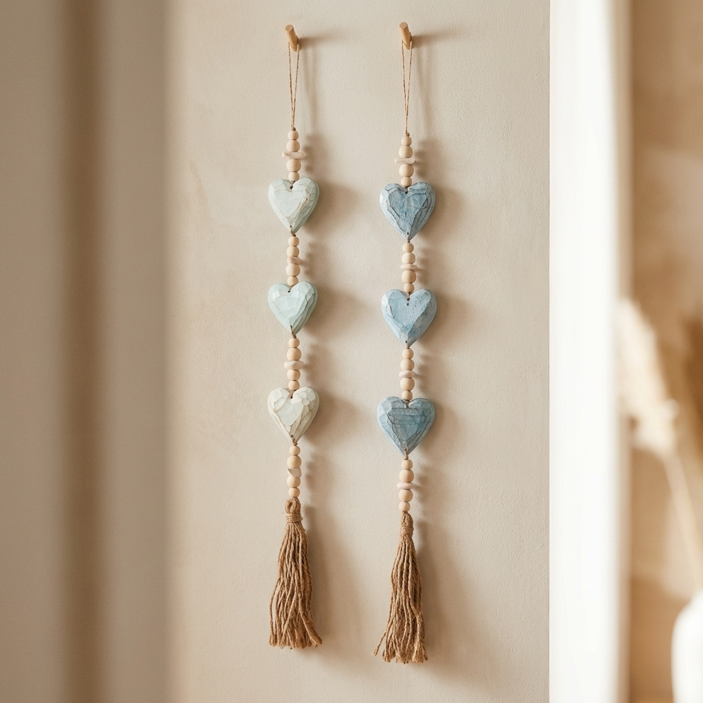 Handcrafted Solid Lightweight Wall Hanging - Boho Wall Decor