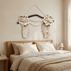 Bohemian Meadows Macramé Wall Hanging with Tassels